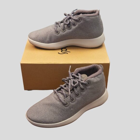 Allbirds Women's Wool Runner-up Mizzles Shoes Medium Grey Light Grey NIB - Picture 1 of 6